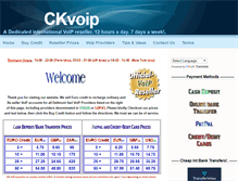 Tablet Screenshot of ckvoip.biz